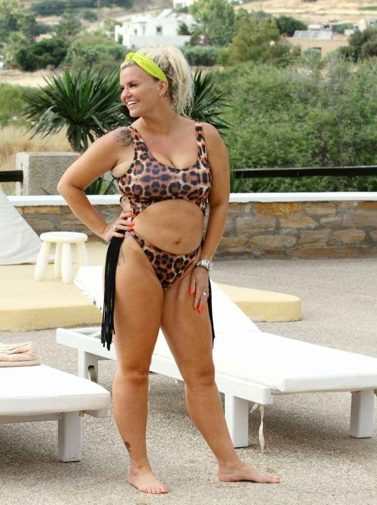 Kerry Katona en bikini à Mykonos