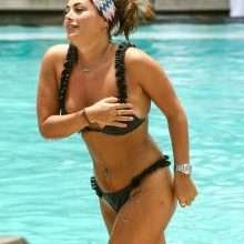 Courtney Green en bikini à Miami Beach