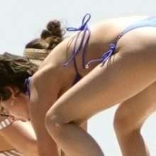 Ursula Corbero en bikini à Capri