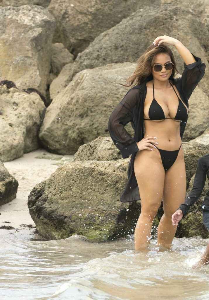 Daphne Joy en bikini à Miami