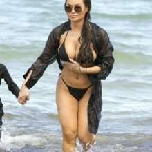 Daphne Joy en bikini à Miami