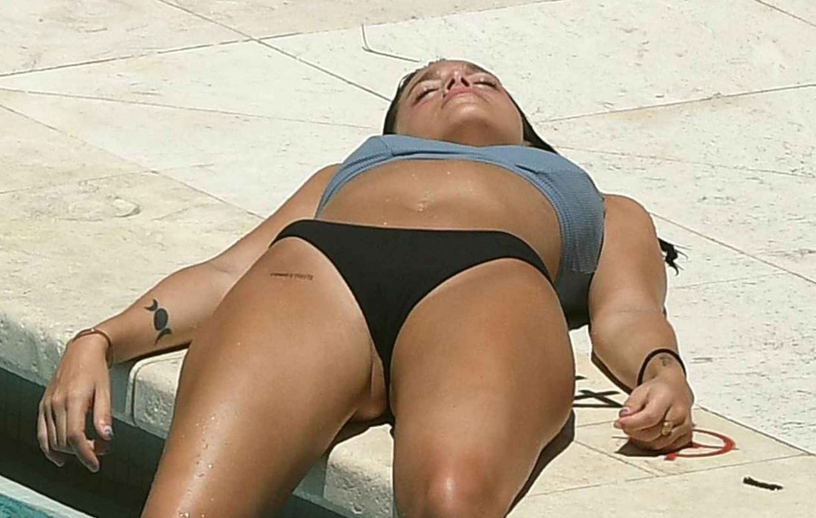 Oriana Sabatini en bikini à Miami