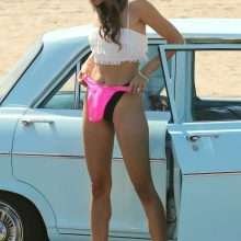 Rachel McCord sein snus et bikini à Los Angeles