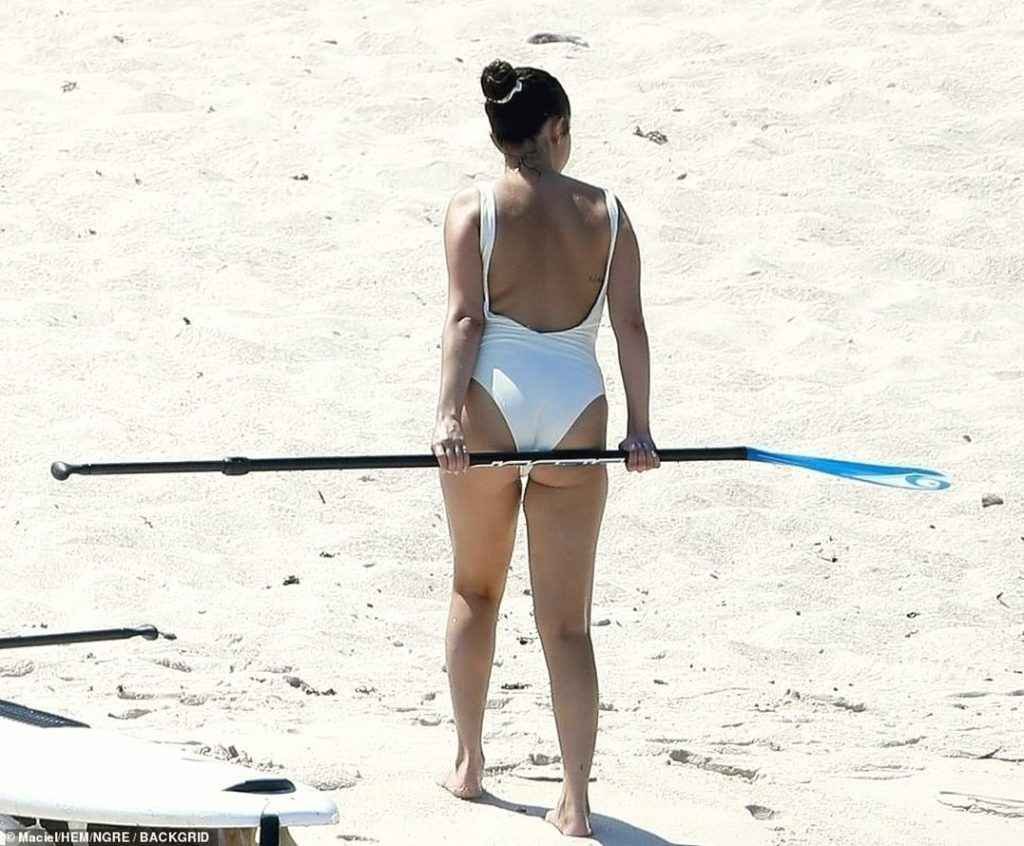 Selena Gomez en maillot de bain au Mexique