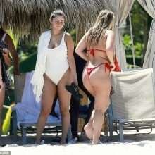 Selena Gomez en maillot de bain au Mexique