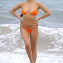 Tao Wickrath dans un petit bikini à Miami Beach