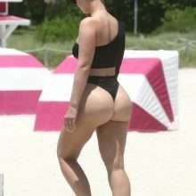 Bianca Elouise en bikini à Miami