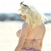 Courtney Stodden en bikini à Los Angeles