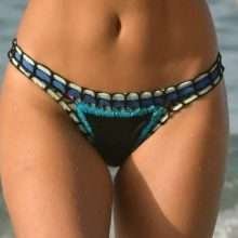 Leilani Dowding en bikini à Marbella