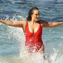 Sophia Brennan en maillot de bain à Sydney