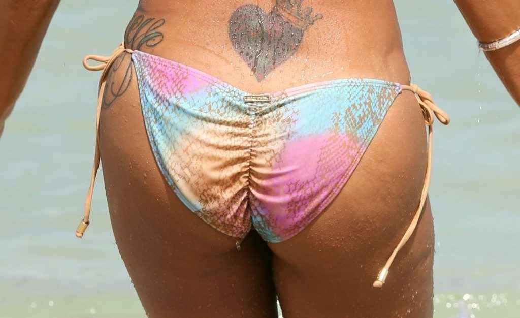 Christina Milian en bikini à Miami