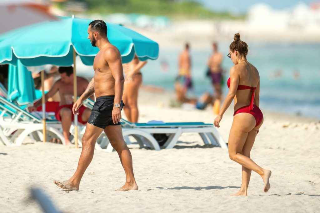 Sara Corrales en bikini à Miami
