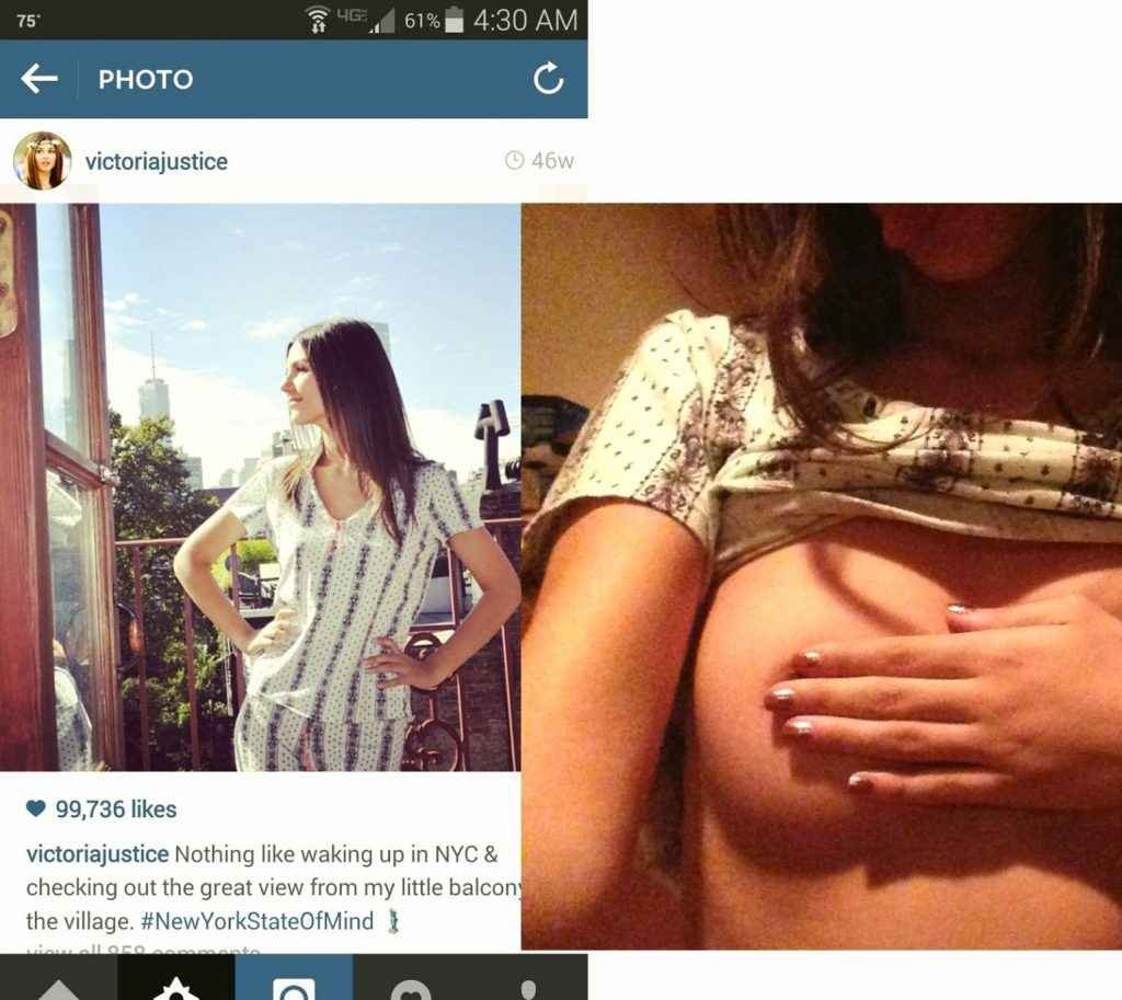 Victoria Justice nue, les photos intimes