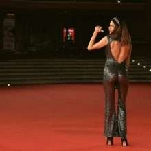 Alessia Fabiani sexy au festival du film de Rome