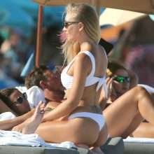 Laura Cremaschi en bikini à Miami Beach