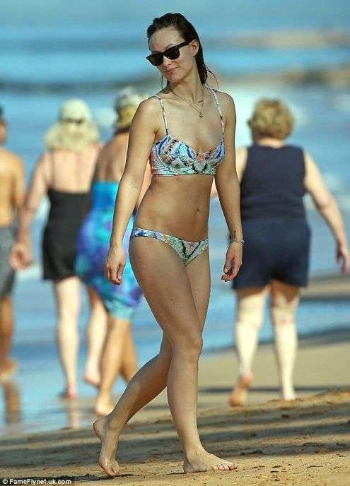 Olivia Wilde en bikini à Hawaii