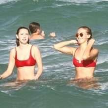 Lauren Ashley et Selena Weber en bikini à Miami