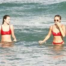 Lauren Ashley et Selena Weber en bikini à Miami