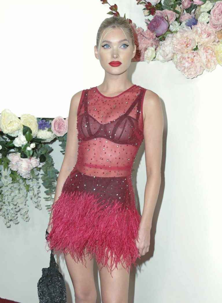 On voit les seins d’Elsa Hosk à Los Angeles