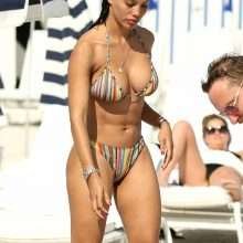 Jessica Ledon en bikini à Miami