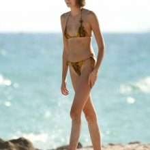 Kaia Gerber en bikini à Miami