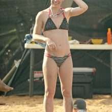 Evangeline Lily en bikini à Malibu