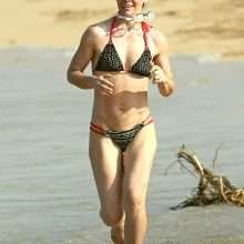 Evangeline Lily en bikini à Malibu