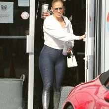 Jennifer Lopez en collants à Miami