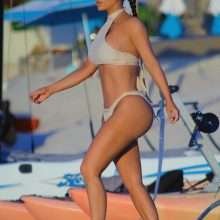 Kim Kardashian en bikini au Mexique