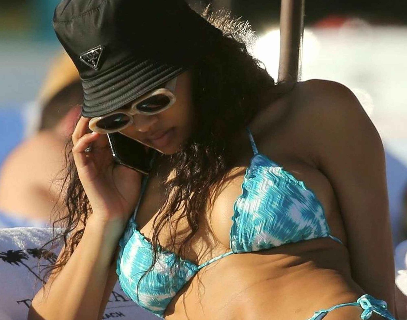 Danielle Herrington en bikini à Miami