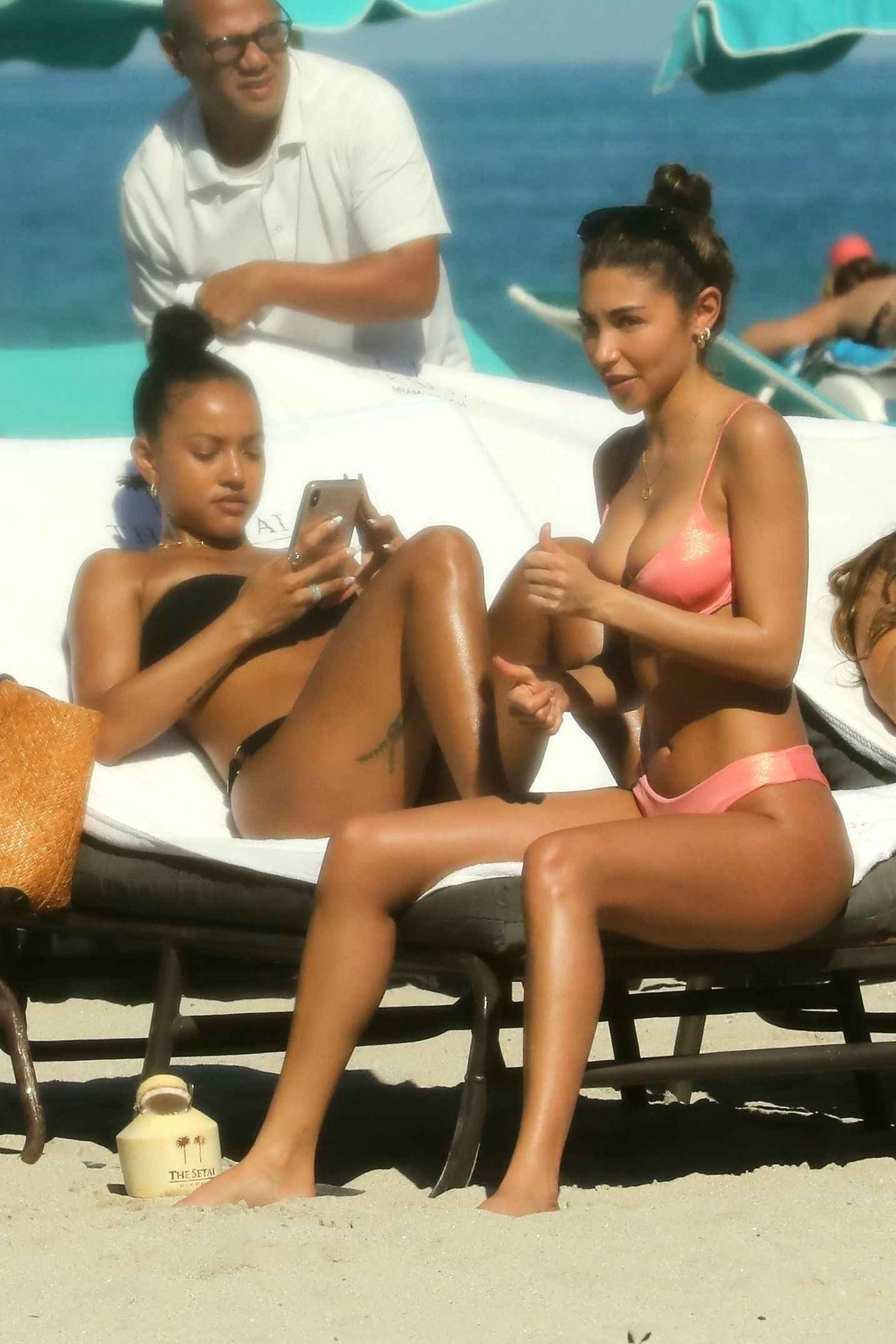 Chantel Jeffries et Karrueche Tran en bikini à Miami