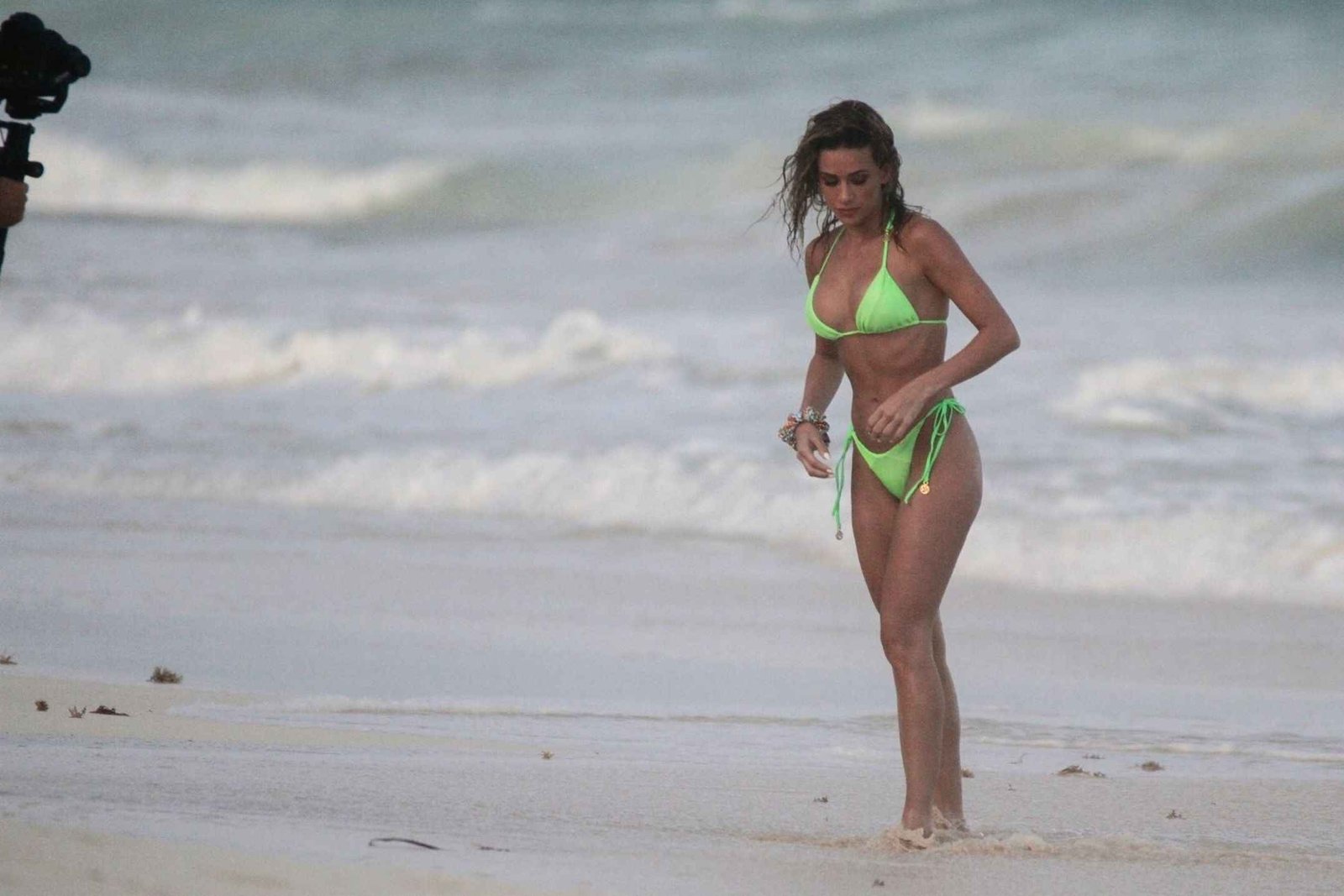 Cindy Prado en bikini au Mexique