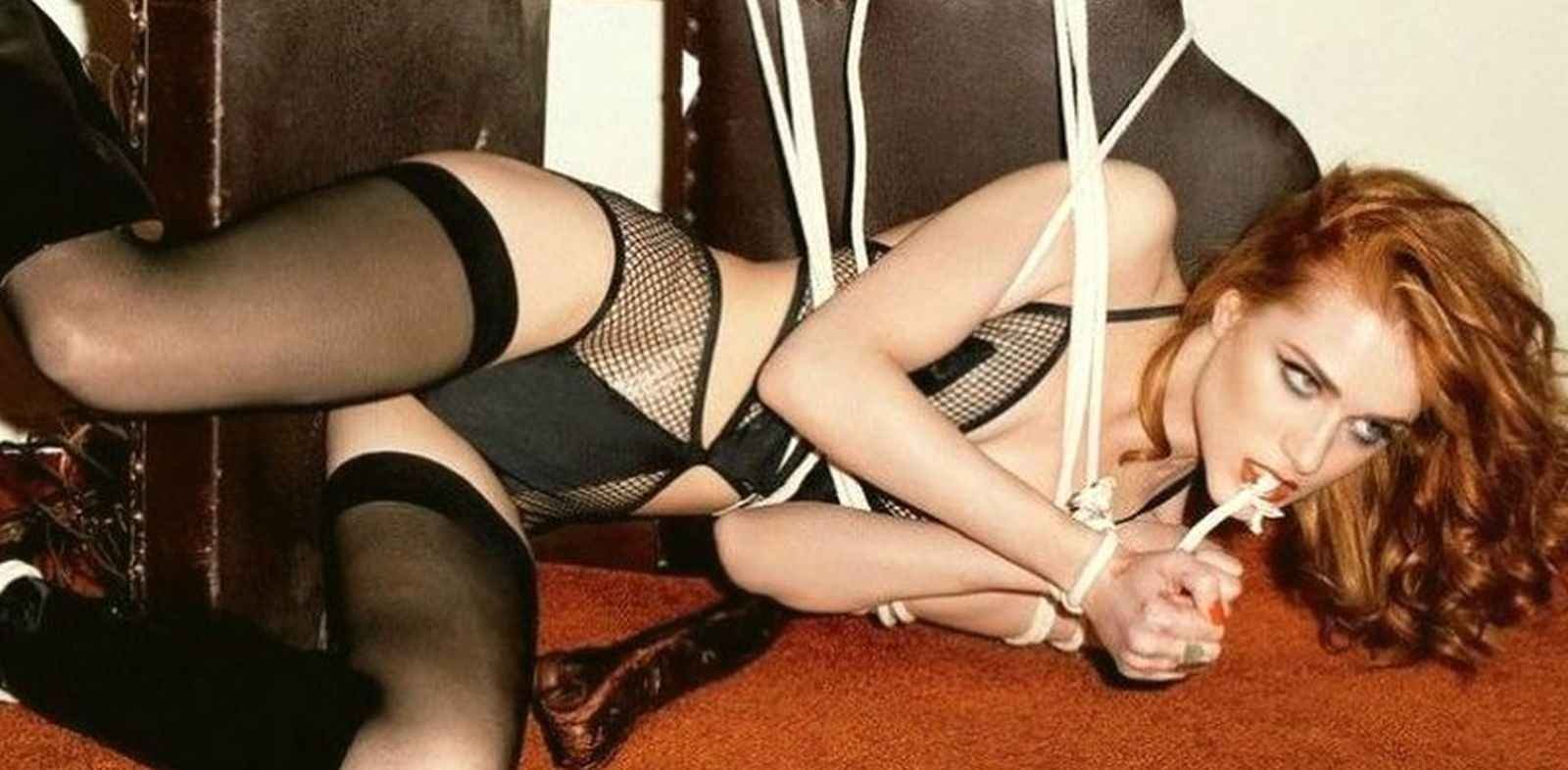 Evan Rachel Wood sexy en lingerie dans GQ