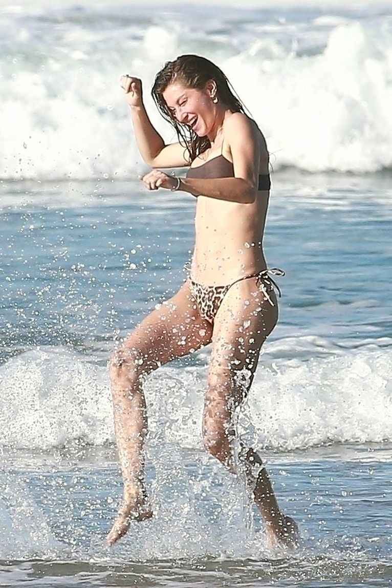 Gisele Bundchen en bikini au Costa Rica