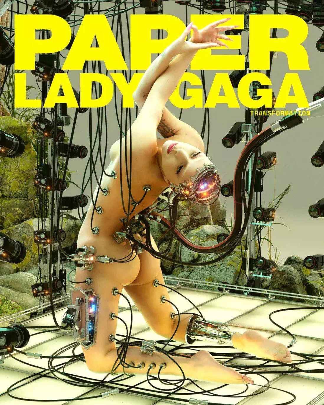 Lady Gaga nue pour Paper Mag