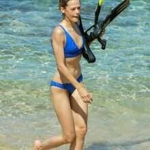 Jamie King en bikini à Hawaii