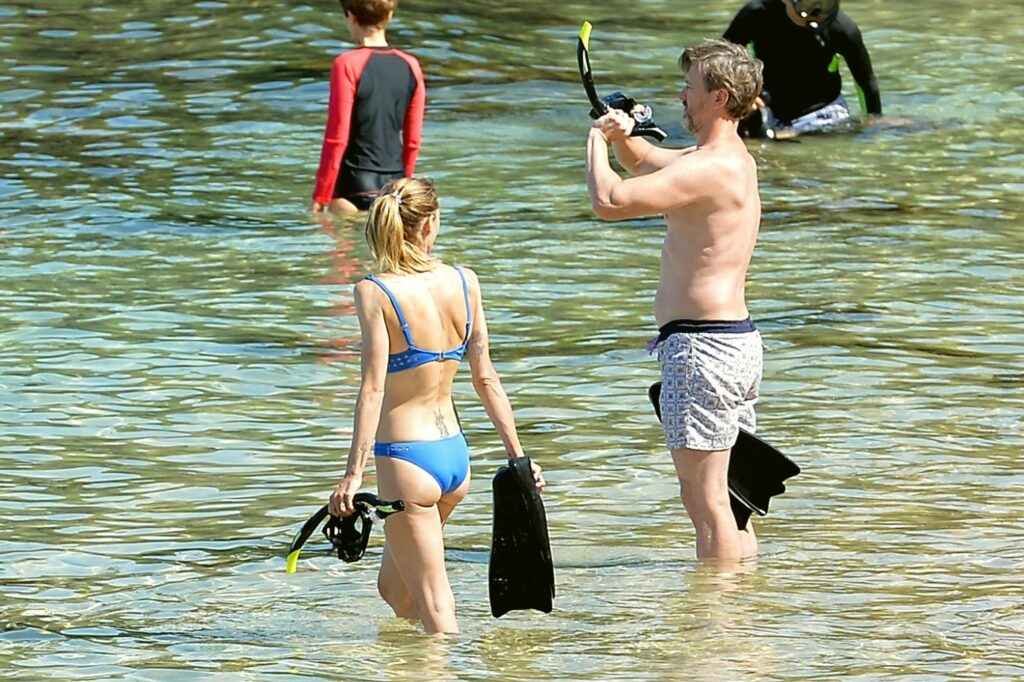 Jamie King en bikini à Hawaii