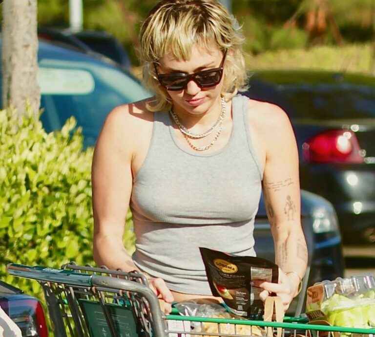 Miley Cyrus sexy à Los Angeles