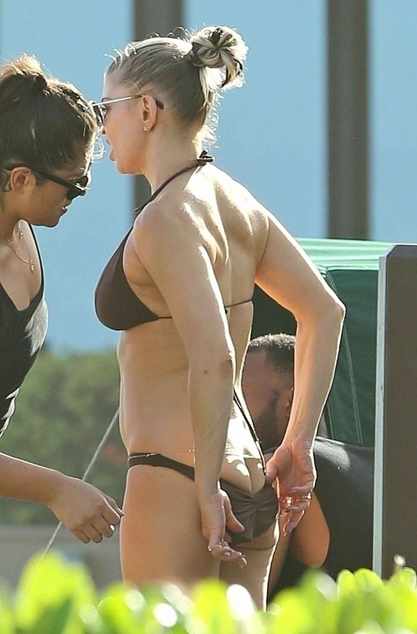 Fergie en bikini à Hawaii