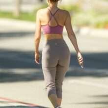 Hayley Roberts Hasselhoff sexy en Leggings