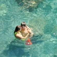 Irina Shayk en bikini en Italie