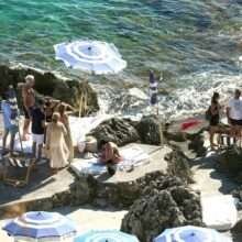 Lily Allen en bikini à Capri