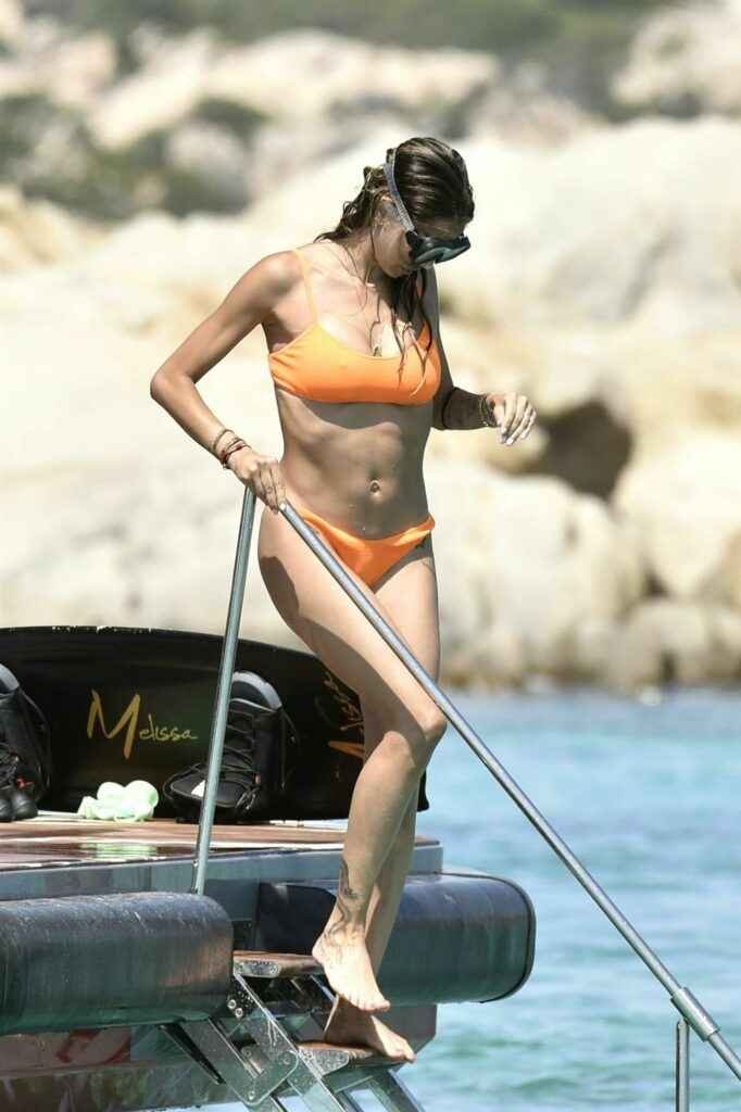 Melissa Satta en bikini