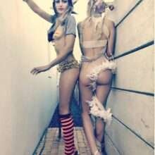 Mie et Millie des soapgirls posent toutes nues