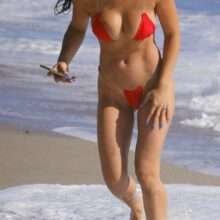 Suelyn Medeiros en bikini à Malibu