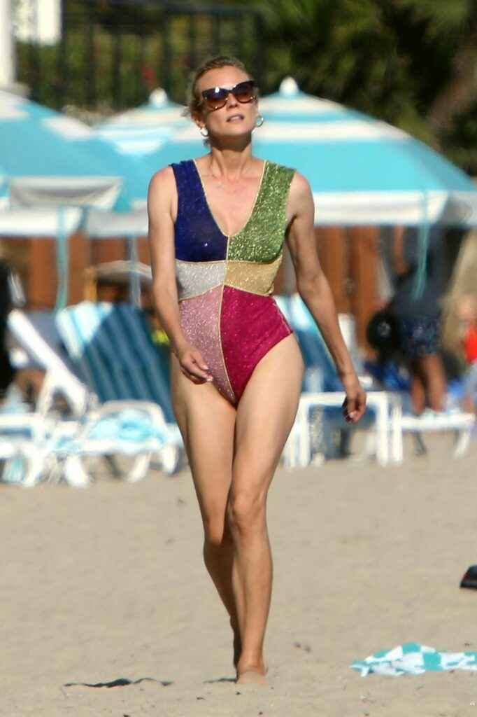 Diane Kruger en maillot de bain à Los Angeles