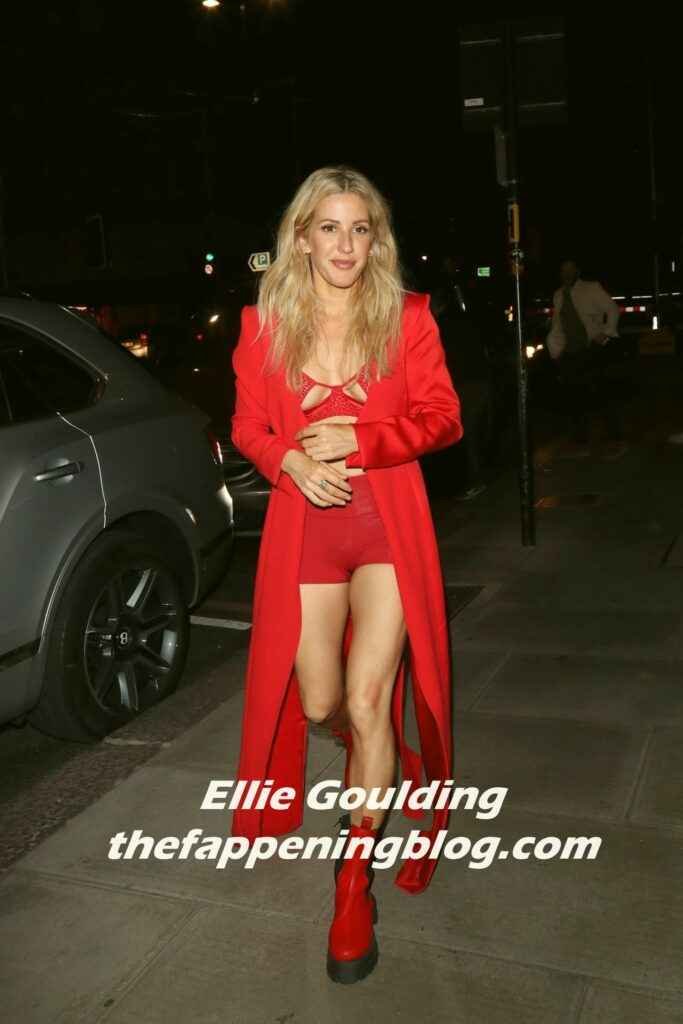 Ellie Goulding sexy à Londres