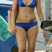 Jaimie Alexander en bikini à Malibu