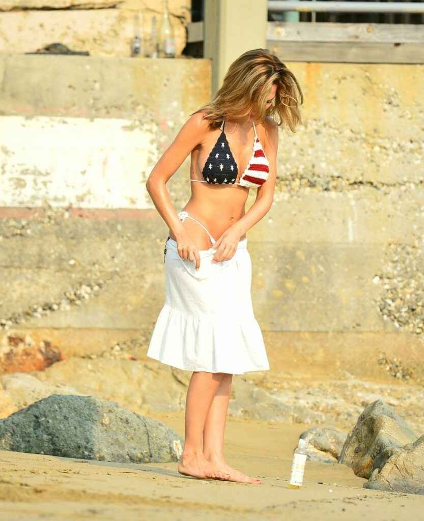 Farrah Abraham en bikini à Venice Beach