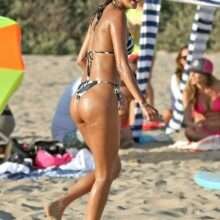 Marcela Braga en bikini à Santa Monica